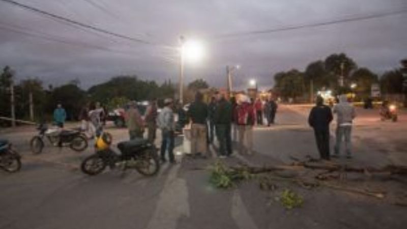 Protestas en Valle Viejo