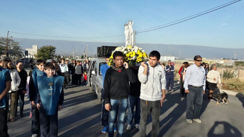 Culminaron las festividades de María, Reina de la Paz