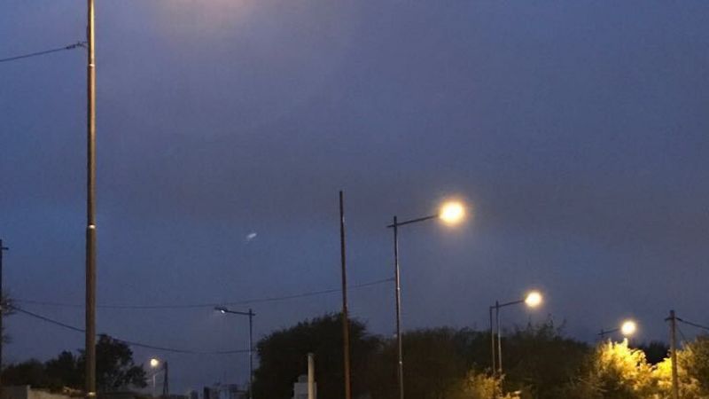 Se instalaron 200 nuevas luminarias en el norte capitalino