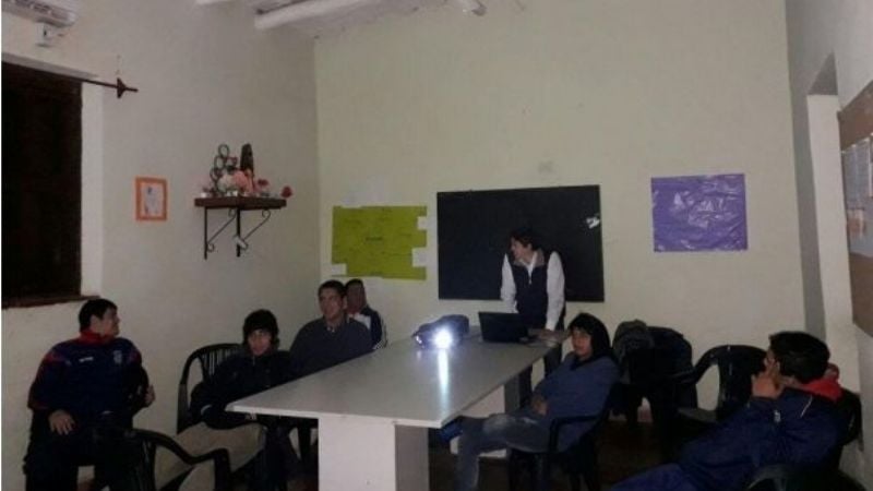 Capacitación para internos del Centro Asistencial Terapéutico “La Sala”