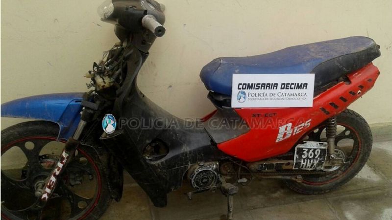 Tras una persecución, secuestran una moto