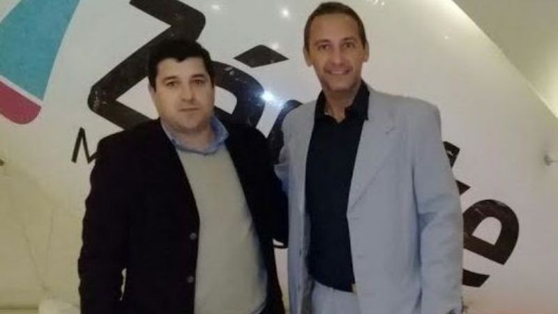 Chacón en la reunión de la FAPED, en Zárate