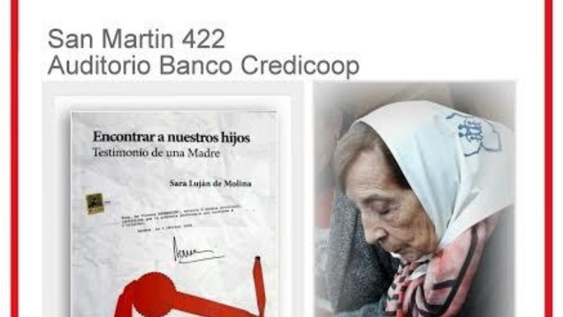 “Encontrar a nuestros hijos. Testimonio de una madre”