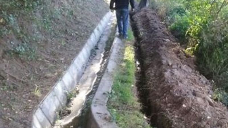 Trabajos en El Potrero