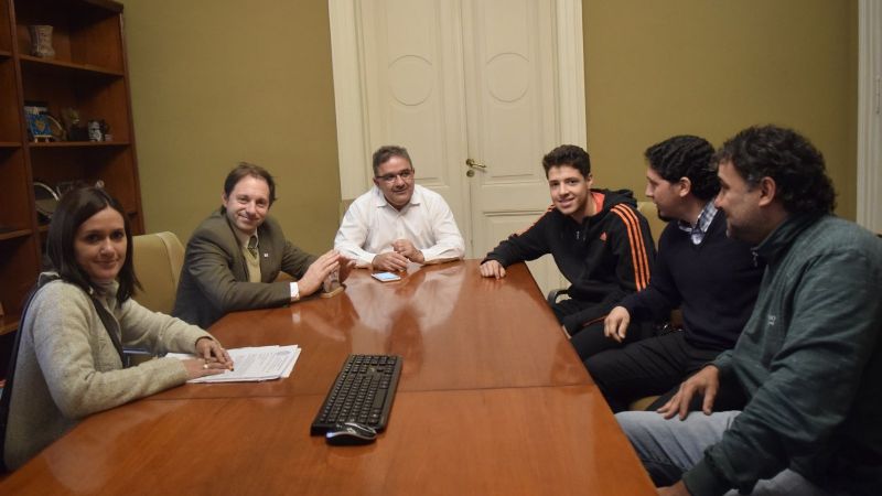 Apoyo al destacado Agustín Tapia que viaja a España