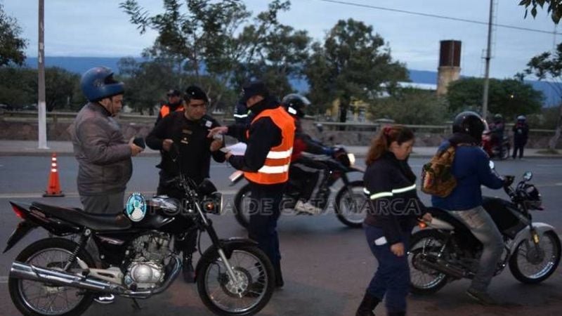 Secuestran 51 motos en operativos de control