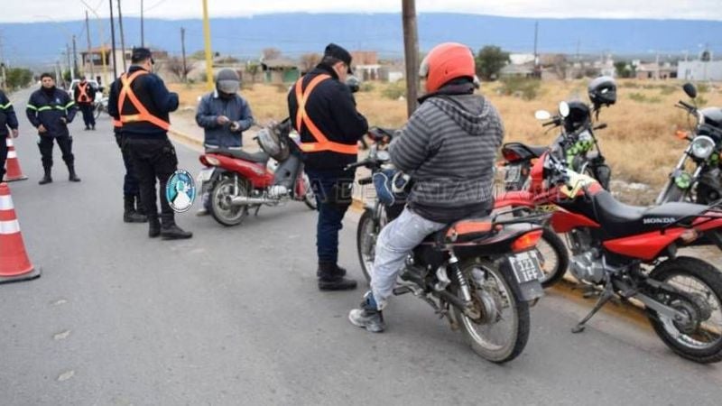 Secuestran 51 motos en operativos de control
