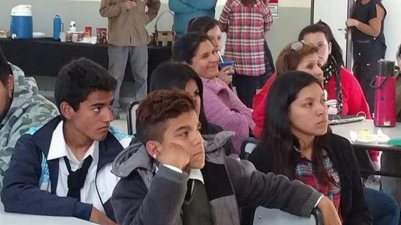 Primer "Minga Placera" en Recreo