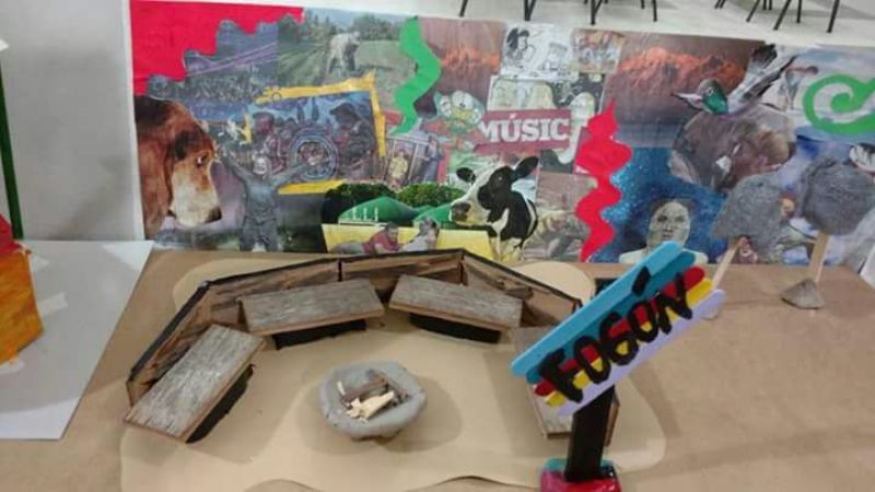 Primer "Minga Placera" en Recreo