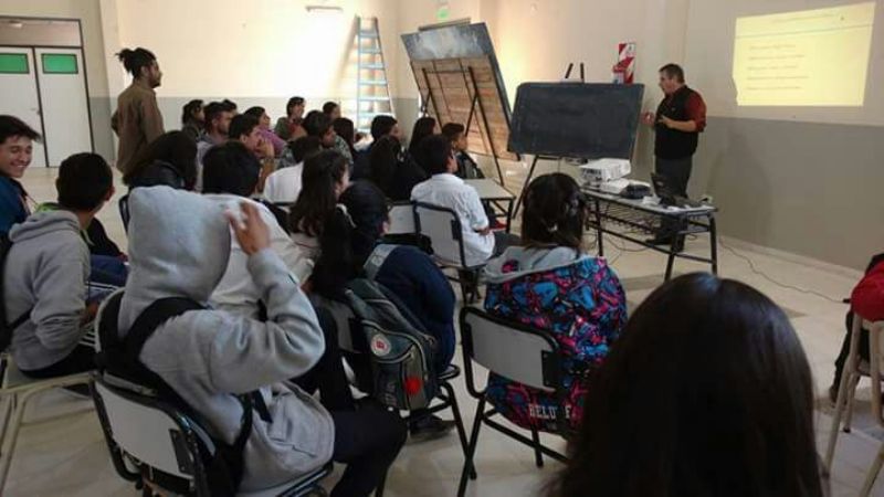 Primer "Minga Placera" en Recreo