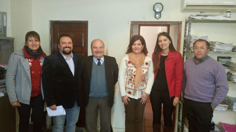 Reunión con el juez de Santa María