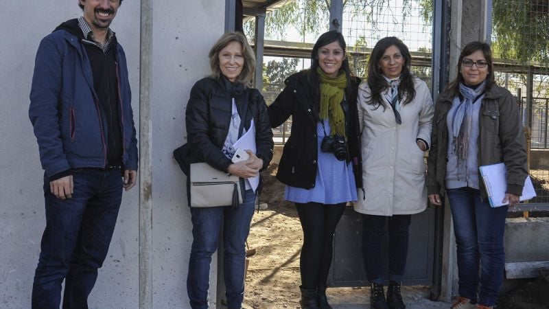 Funcionarios nacionales supervisaron las obras en el B° La Esperanza