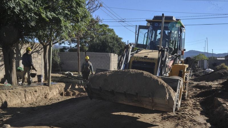 Funcionarios nacionales supervisaron las obras en el B° La Esperanza