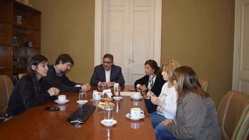 Funcionarios nacionales supervisaron las obras en el B° La Esperanza