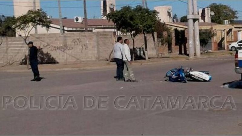 Chocaron auto y moto en el Norte