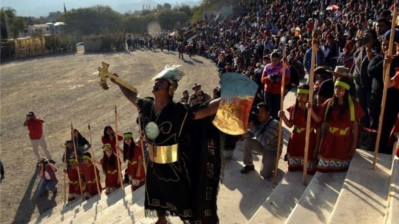 Se presenta el Inti Raymi en Buenos Aires