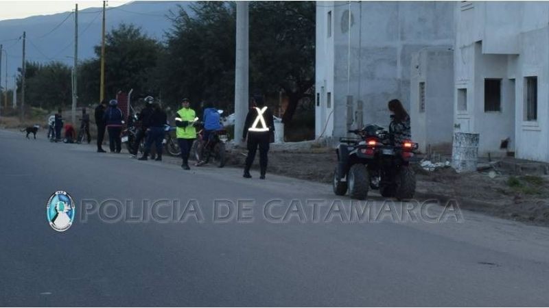 Secuestran 25 motos en controles