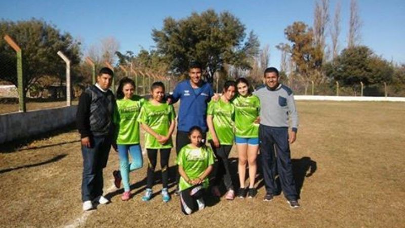 Atletas de Aconquija ganaron podio en los Juegos Evita