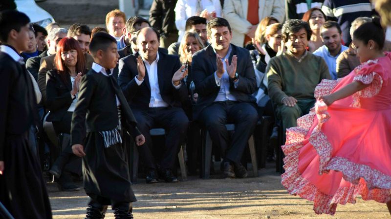 Inauguración de obras en Pomancillo Oeste