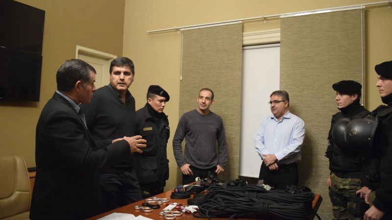 Nuevo equipamiento para el grupo “Kuntur”