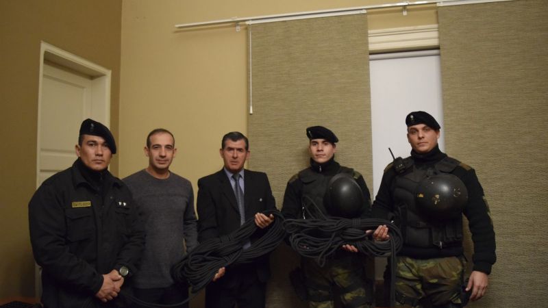 Nuevo equipamiento para el grupo “Kuntur”