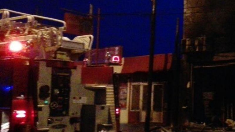 Bomberos llegaron a tiempo para apagar el incendio en una vivienda