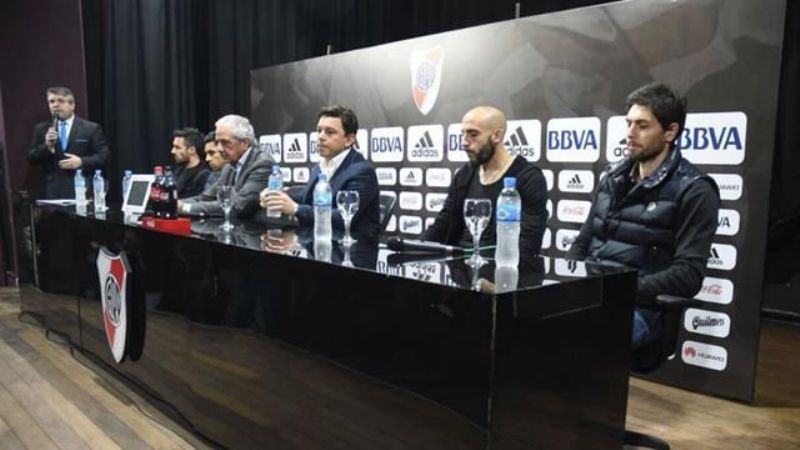 River presentó a sus cuatro refuerzos