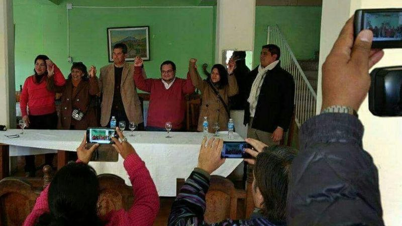 "Cambiando Juntos" presentó sus candidatos en Santa María