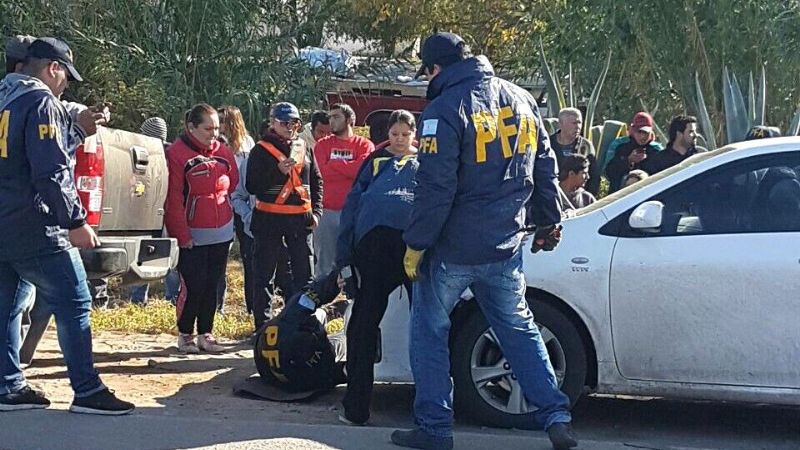Fuerte operativo anti-drogas en Ruta 20 de Recreo