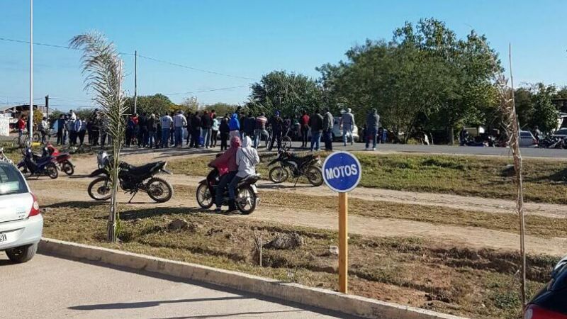 Fuerte operativo anti-drogas en Ruta 20 de Recreo