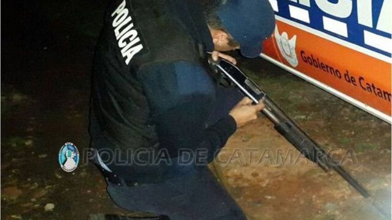 Secuestran un arma de fuego