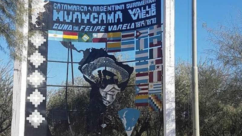 En Valle Viejo homenajearon a Felipe Varela