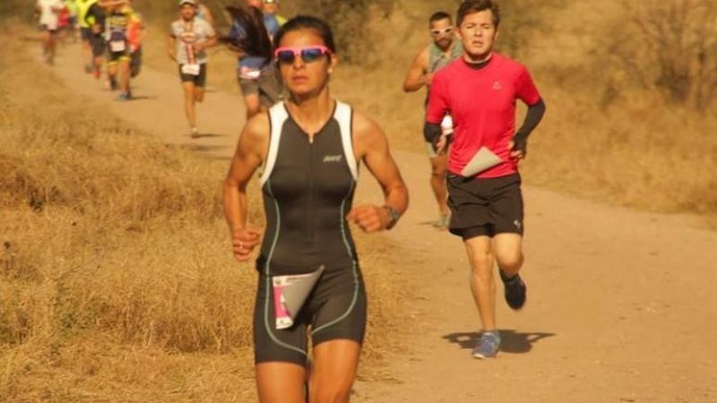 Javier González y Verónica Leiva “coronaron” la montaña