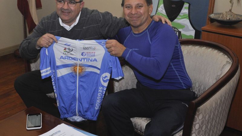 Jalil recibió a “Buchingo” Andreatta antes de su viaje a Europa