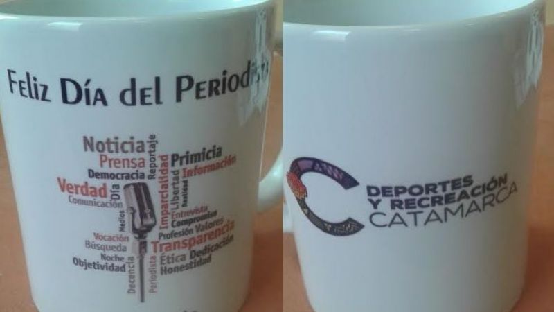 El secretario de Deportes saludó a los periodistas