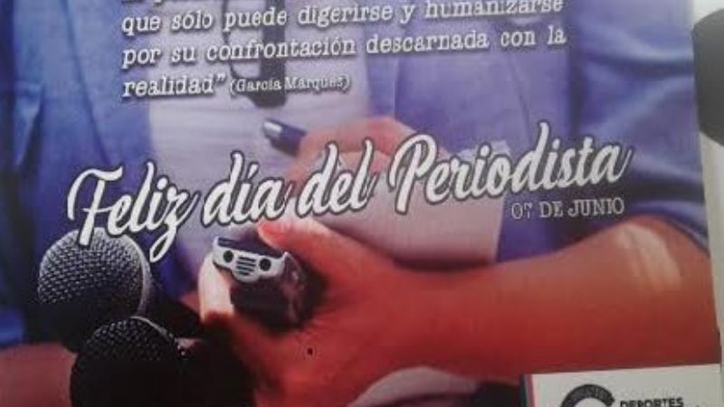 El secretario de Deportes saludó a los periodistas