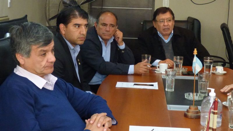 Senadores recibieron a la Brigada de Incendios Forestales