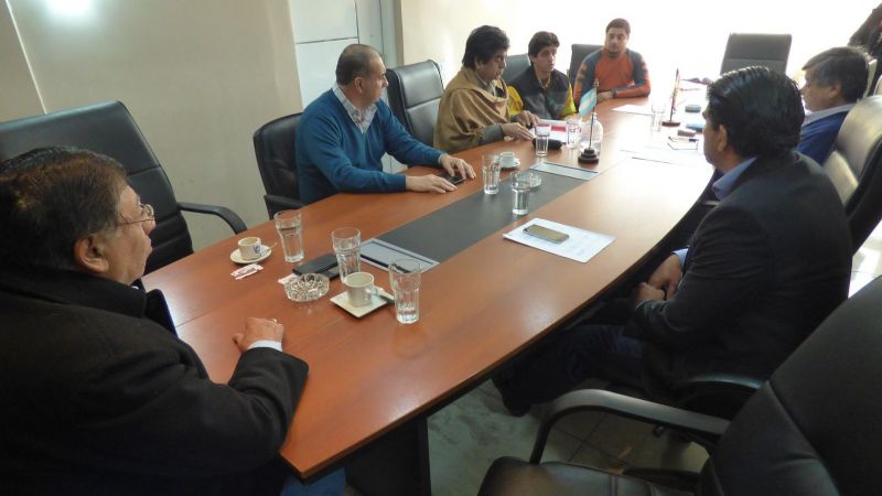 Senadores recibieron a la Brigada de Incendios Forestales