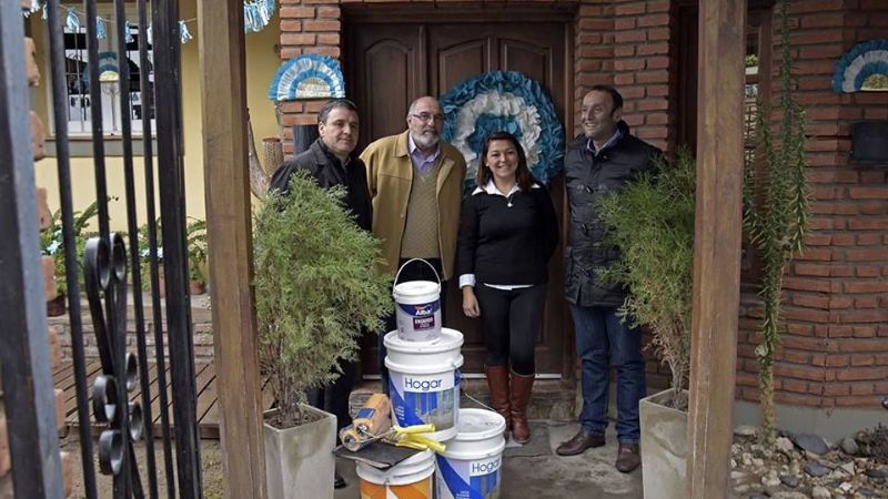 Gabriela, vecina premiada por el IPV