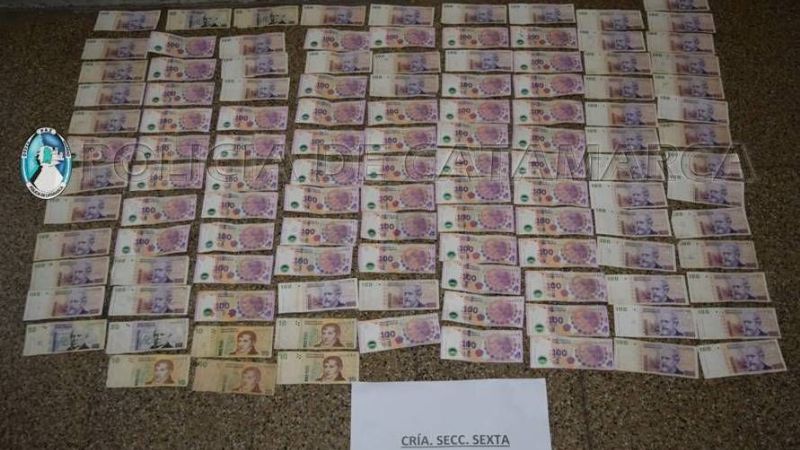 Arrestan a un hombre con $11.000