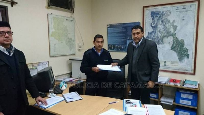 Policía y Planificación firmaron un convenio de cooperación