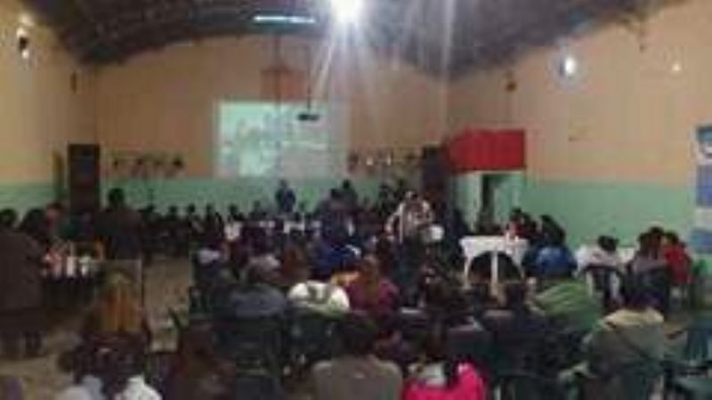 La juventud de Mutquín en acción