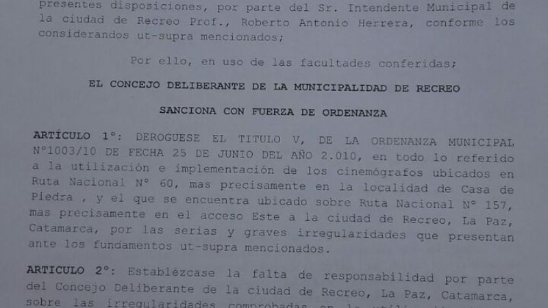 Prohibieron las odiadas foto-multas en Recreo