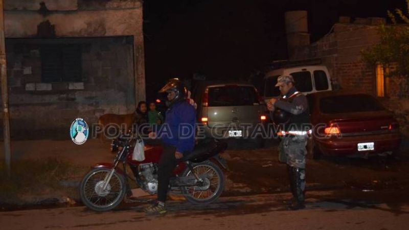 Rigurosos controles de vehículos y personas en Capital y Valle Viejo