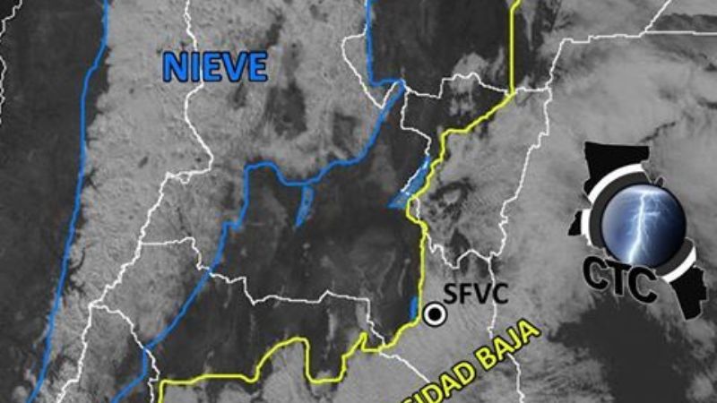 Intenso frío y nevadas antes del invierno