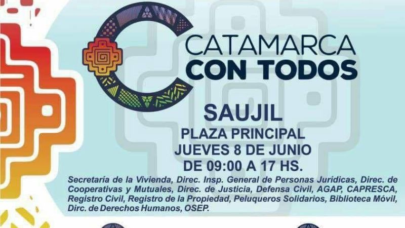 Programa Catamarca con Todos en Saujil