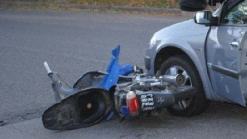 Choque con daños materiales