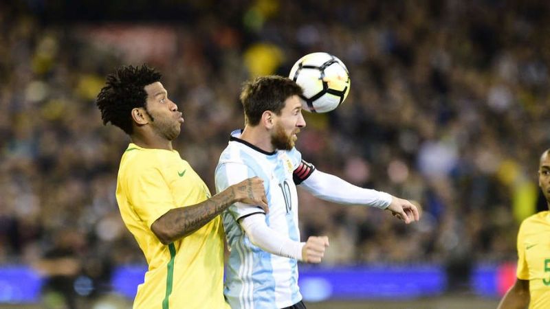 La Selección de Sampaoli debuó ganándole 1-0 a Brasil