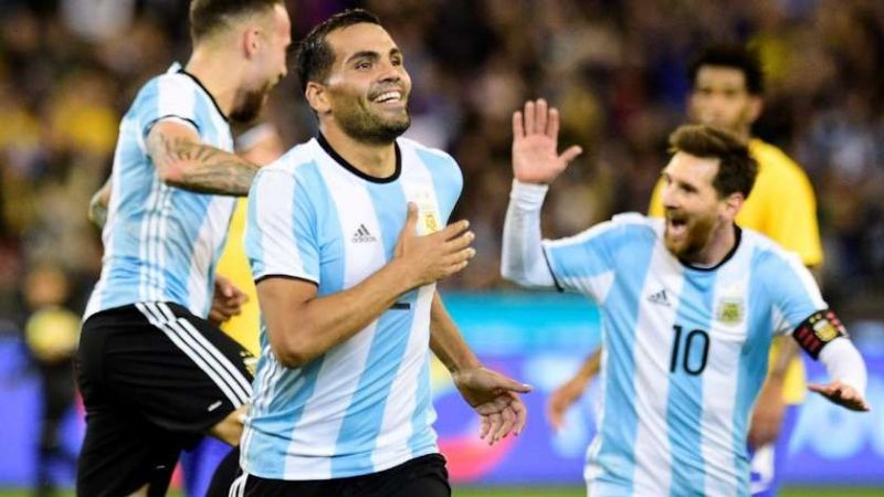 La Selección de Sampaoli debuó ganándole 1-0 a Brasil