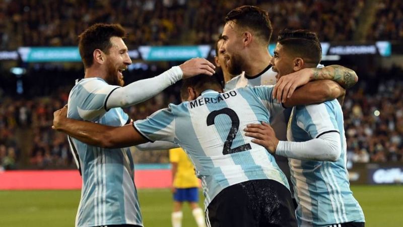 La Selección de Sampaoli debuó ganándole 1-0 a Brasil